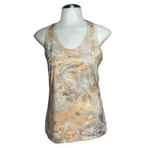 Small Athleta Shanti Gilded Razorback Tank